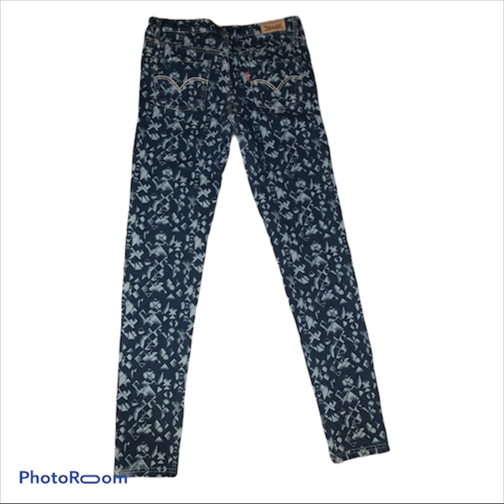 NWT GIRLS LEVIS SUPER SKINNY KNIT JEAN - Picture 2 of 5